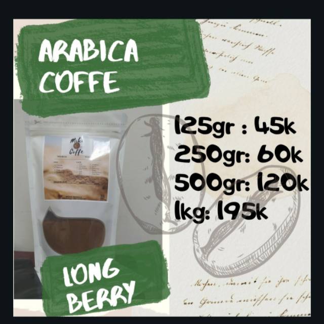 

Arabica Coffee Long Berry