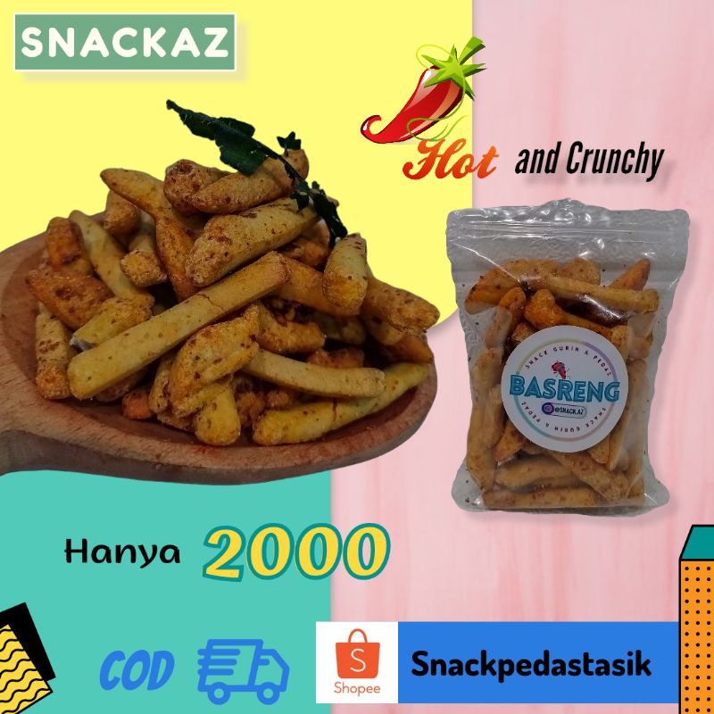 

Basreng Stik Pedas Jeruk Mini Pack 2000an