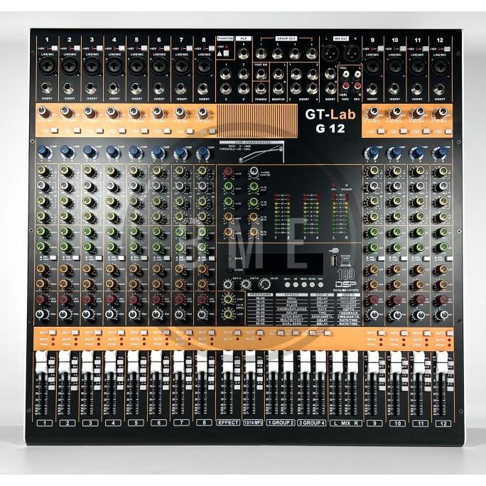 MIXER AUDIO GT LAB G12/GT LAB G 12 12CH BY RDW ORIGINAL Star Seller