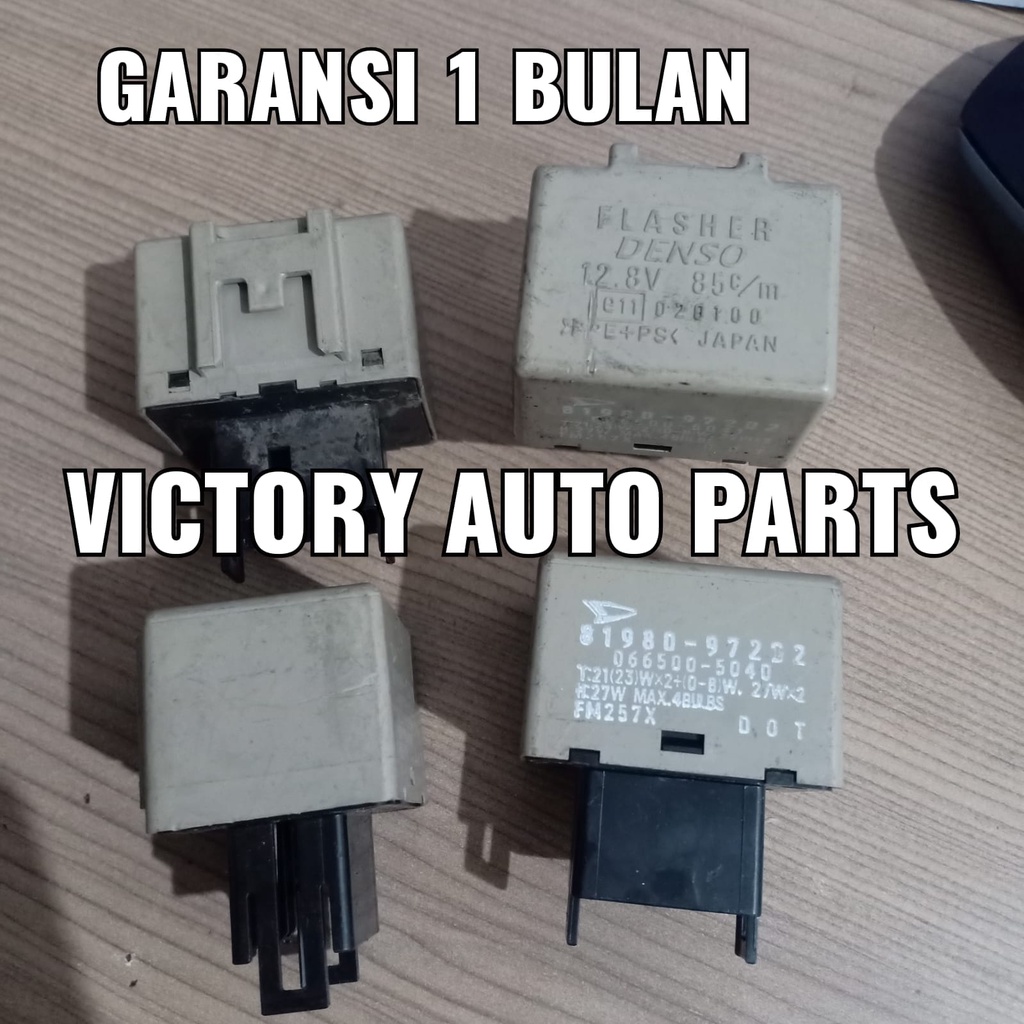 Flasher Sein Relay LED 8 Pin Mobil Toyota Daihatsu Honda - Adjustable ORI COPOTAN