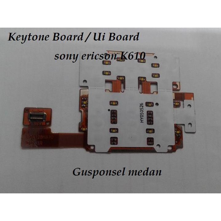 Keytone Board / Ui Board Sony Ericson K610,V630