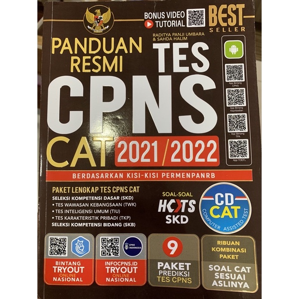 Panduan Resmi Tes Cpns Cat 2021/2022/Raditya Panji Umbara