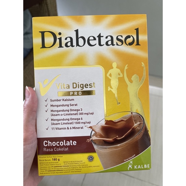 

DIABETASOL VITA DIGEST COKELAT 180G