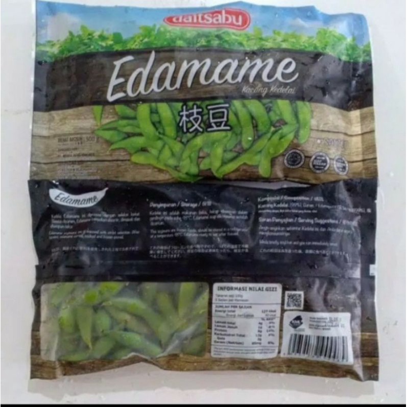 

DAITSABU edamame 500gr