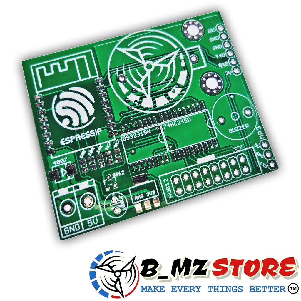 Jual PCB Jam Digital JWS ESP8266 ESP-12 Pengganti Wemos D1 Mini