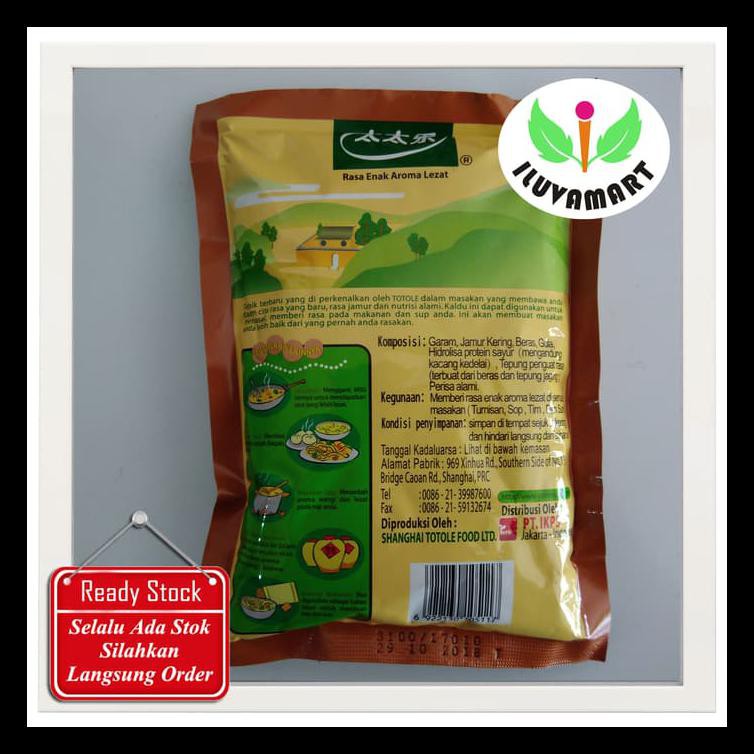 

Kaldu Rasa Jamur Totole 200 Gr / Thai Thai Lek Termurah