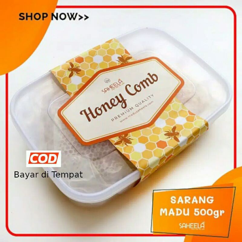 

Madu Sarang Utuh Saheela 500gr - Madu Sarang asli - Madu Sarang Premium