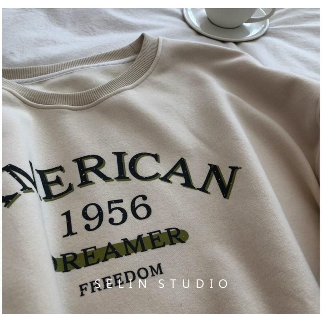 AMERICAN Crop Sweater Stylish Woman Croope