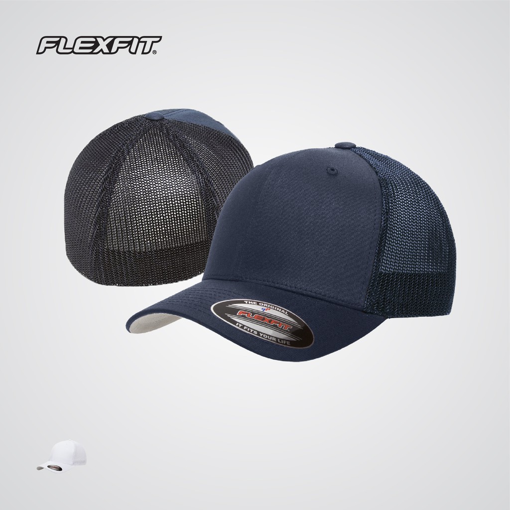 Topi Flexfit 6511 - Flexfit Trucker Mesh