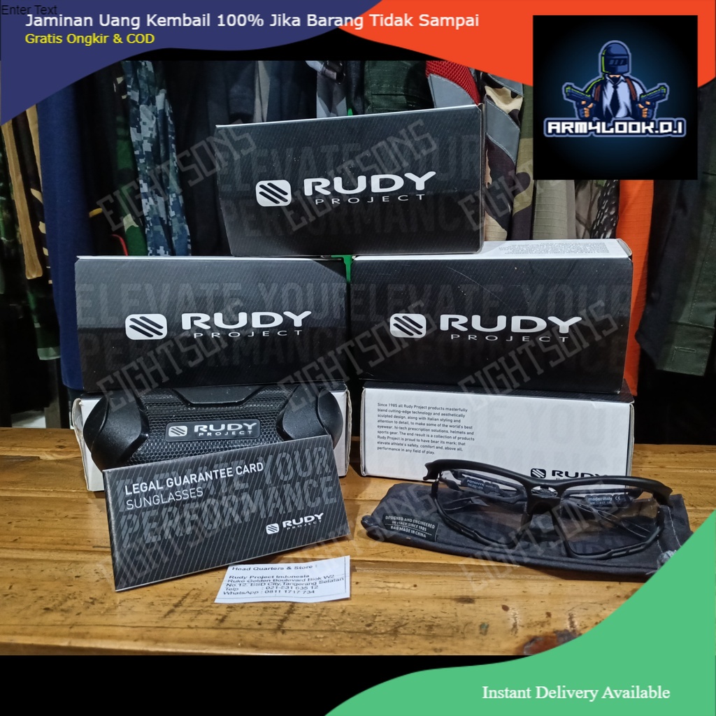 PROMO ORIGINAL Kacamata Rudy Project Fotonyk Black Matte ImpactX 2 Black Kacamata Rudy Project Origi