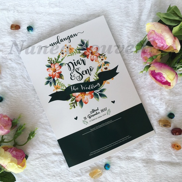 Undangan/ undangan custom/ undangan nikah/ undangan full color/ invitation/ wedding invitation