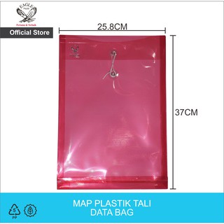 EAGLE Map Plastik Tali Bening Vertical F4 (Folio