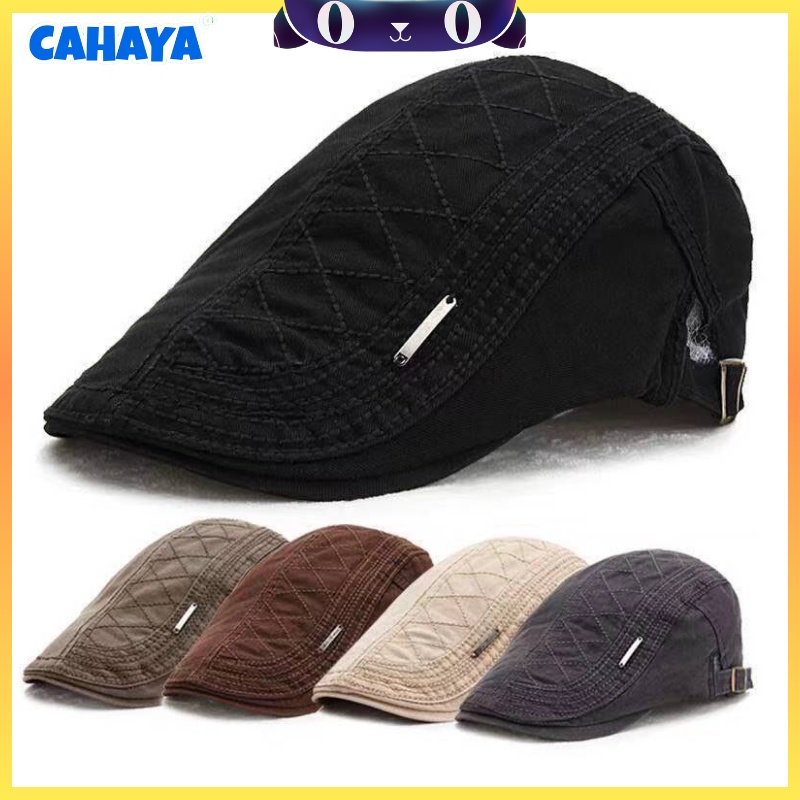 Patino Hat Topi Flat Cap Pet Pelukis Sutradara CAHAYA S29