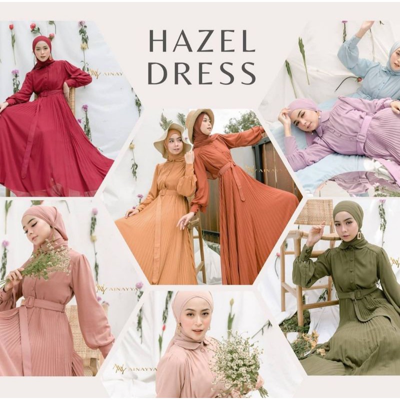 HAZEL DRESS BY AINAYYA ( FULL BOOKED)