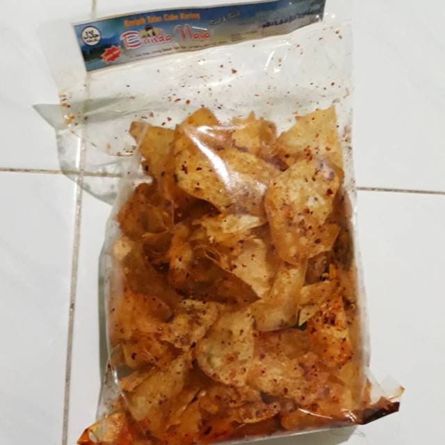 

Kripik talas balado asli solok