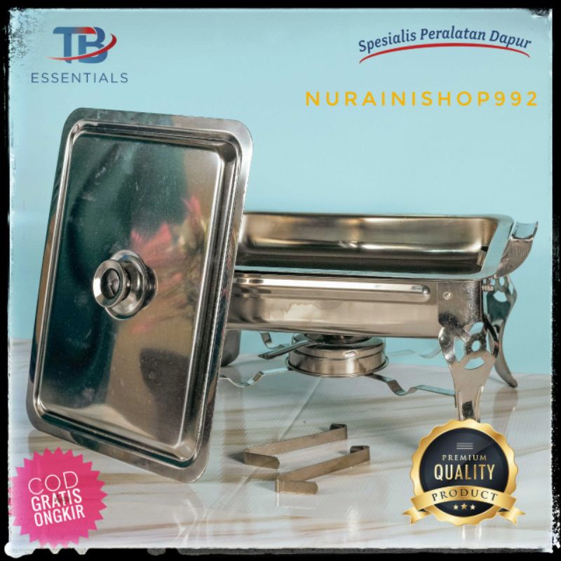 Warmer stove premium /prasmanan hotel /warmer stove tinggi kotak