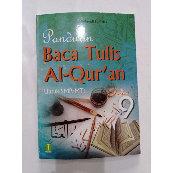 Buku Baca tulis al Quran BTQ Smp & MTs kelas 7,8,9 Penerbit CV INDRADJAYA-BTQ 9