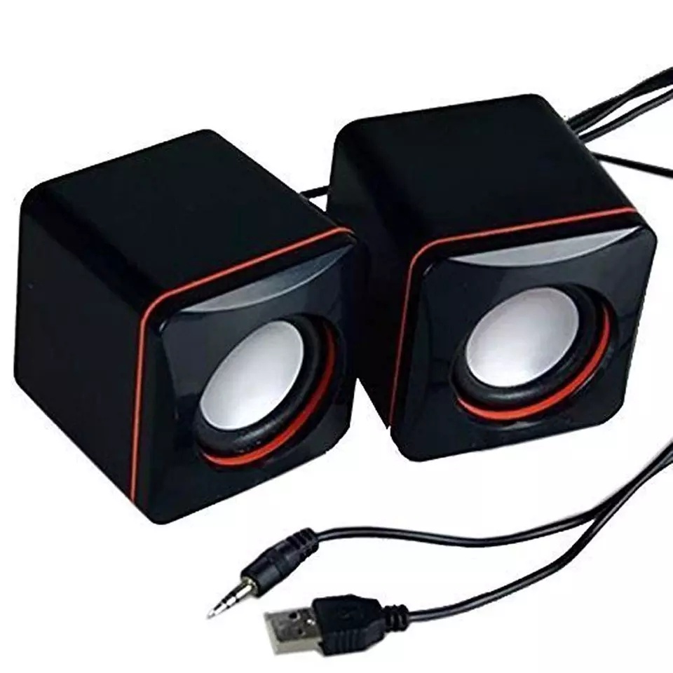 Speaker Komputer Mini 2.0 Multimedia USB Stereo Musik HP PC Notebook