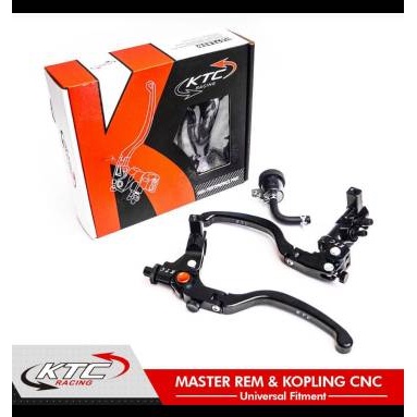 Handle Master Rem Ktc Racing Original Master Rem Ktc 1 Tabung Smoke Set Kiri Kanan Full Cnc Universal Beat Vario Scoopy Mio Xeon Fino Vixion Satria Fu Ninja R15 R25 Dll