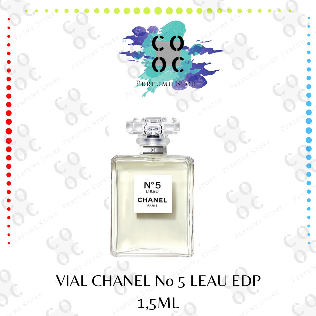 VIAL CHANEL NO 5 LEAU EDP FOR UNISEX 1,5ML