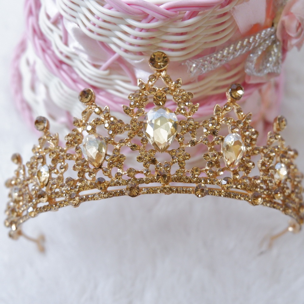 Mahkota/Tiara Bridal RoseGold/Gold