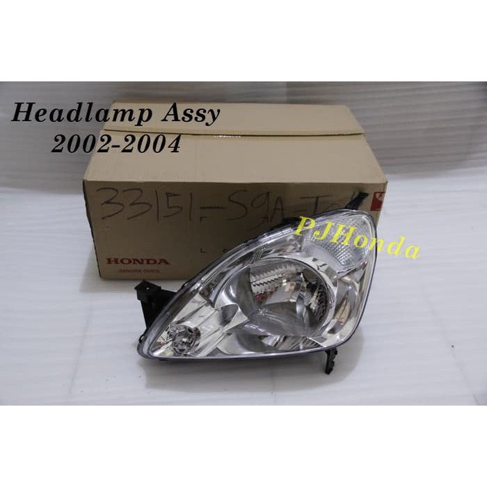 Headlamp Assy / Lampu Depan Honda CRV 2002-2004 Genuine