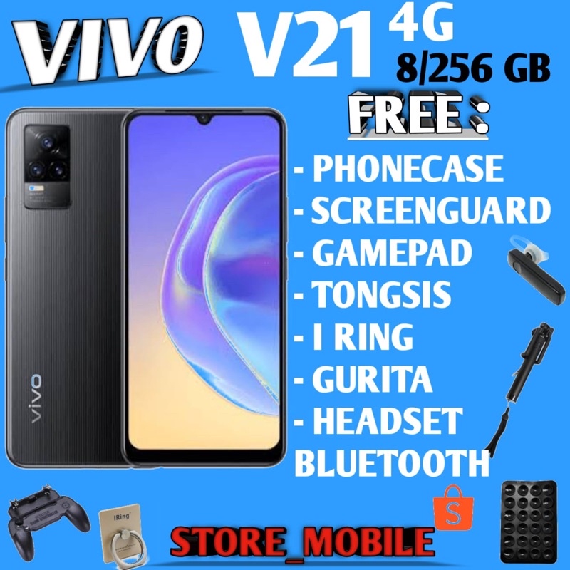 VIVO V21 4G 8/256 RAM 8GB ROM 256GB GARANSI RESMI