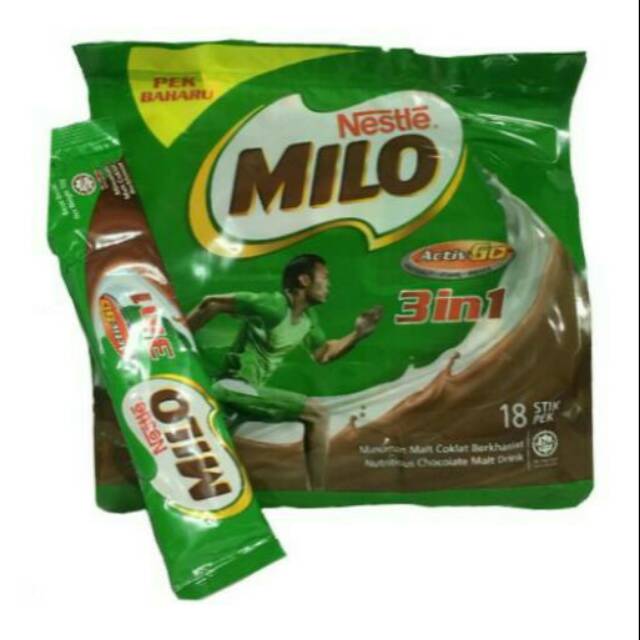 

Milo Malaysia 3in1 18 Stik Pek