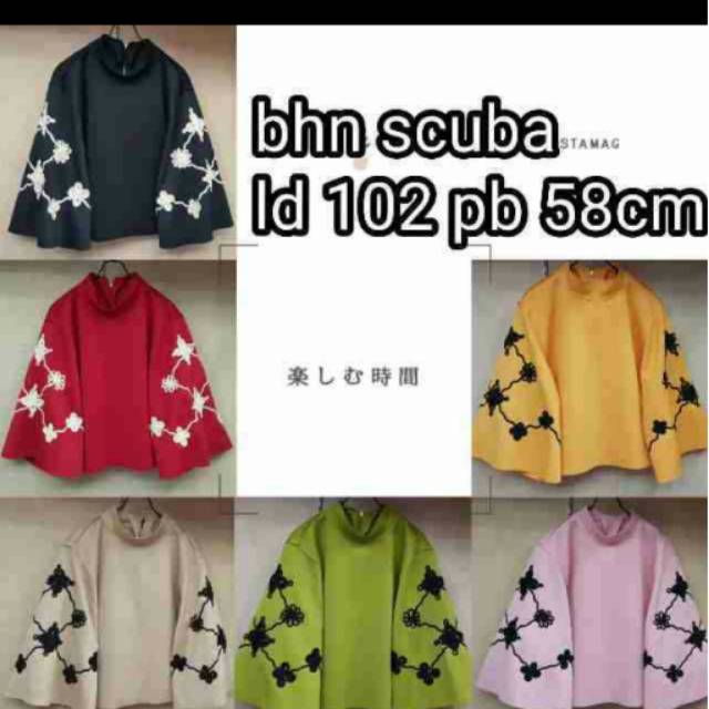 Blouse scuba