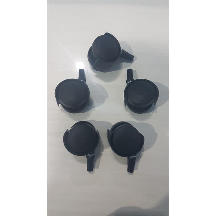 Bigpromo  Roda Kursi Kantor Model Tancap 4cm / 40mm Socket Castor Caster Nylon Berkat Mutu Sejati