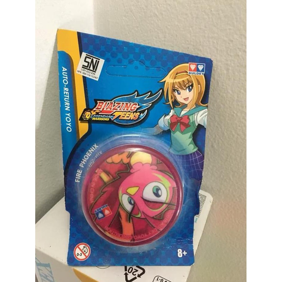 Yoyo Auldey Blazing Teens Legendary Warriors Flame Tiger Ori Best Quality