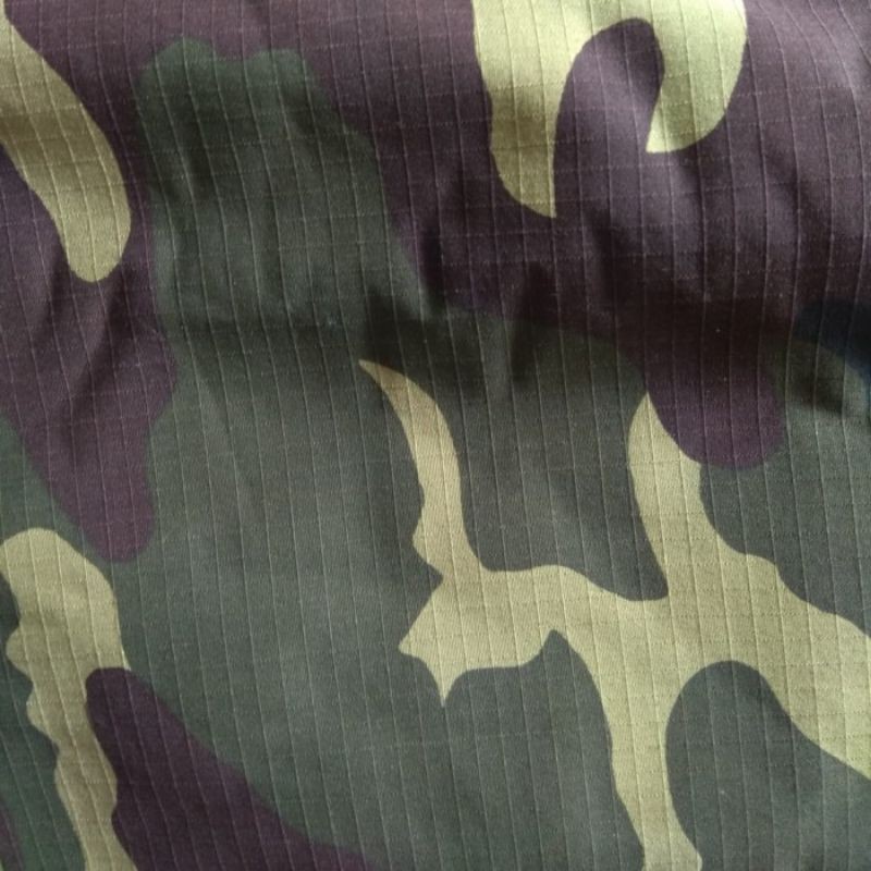 Bahan Kain Loreng Army Ripstop Twill Tr Harga Per Yard 90cm Shopee Indonesia