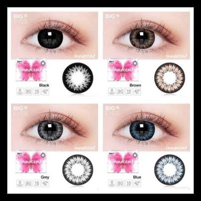 [FREE KOTAK] SOFTLENS INNOCENT NORMAL BIG EYES 16MM BY X2 EXOTICON