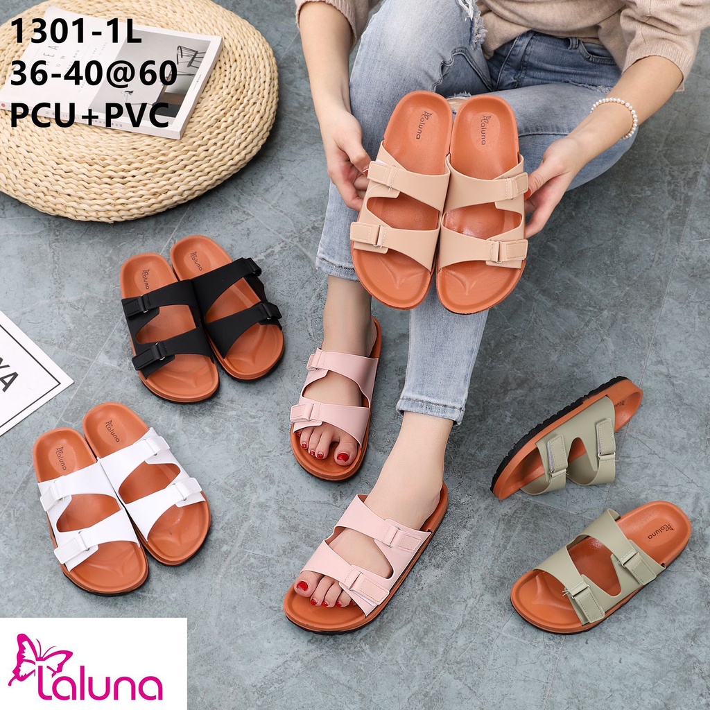 Sandal Slop Wanita Ban-2 Gesper - Balance  1301-1 &amp; 2187-1 LDG / Sandal Selop Wanita Impor