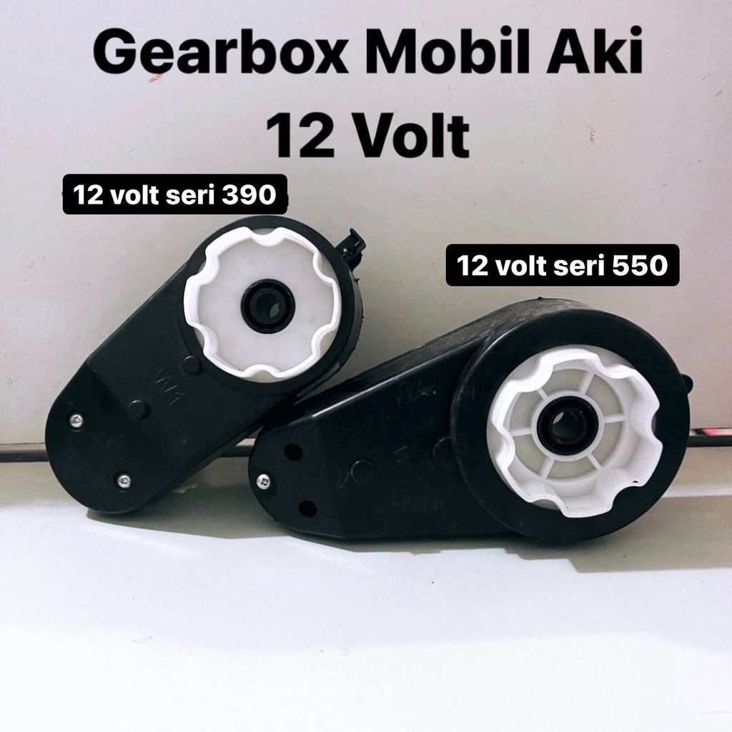 Gearbox 12 Volt 390 Bintang 6 Dinamo Mobil Aki Anak Motor Aki Anak Girbok