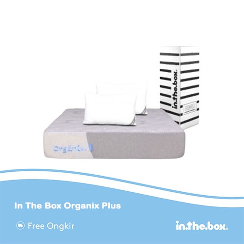 Kasur Spring Bed In The Box Organix Plus Uk 180x200 Matras Inthebox