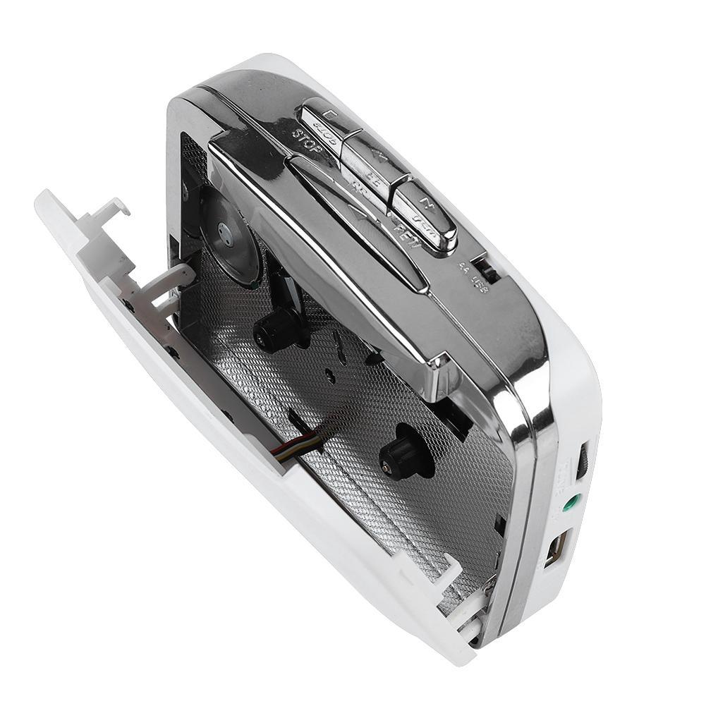 Konverter Capture Kaset Tape ke MP3 USB Portable Bahan ABS