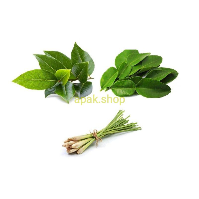 

Paket daun jeruk, salam, serai