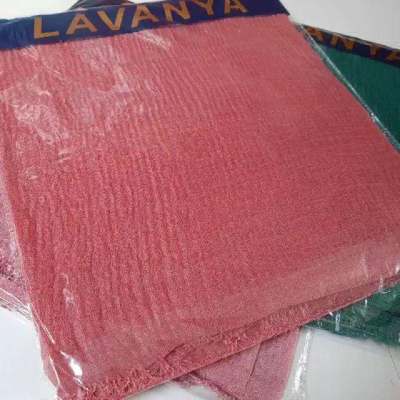 HITAM READY || HIJAB Best Seller PASHMINA CRINKLE / KRINGKEL - PASHMINA LAVANYA / NEGRO / KUSUT IMPOR-6