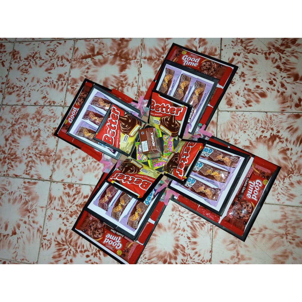 

EXPLOSION BOX SNACK/ SNACK BOX/ KADO BOX MURAH/ EXPLOSION BOX MURAH