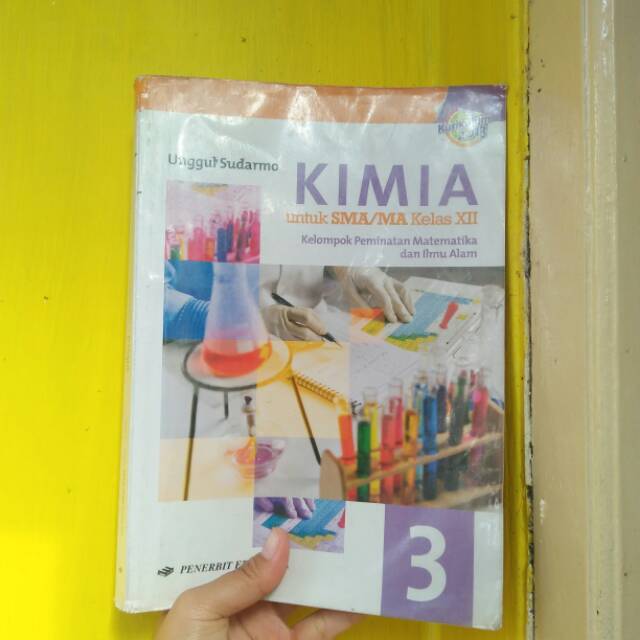 Buku kimia untuk SMA kelas XII kurikulum 2013 penerbit Erlangga