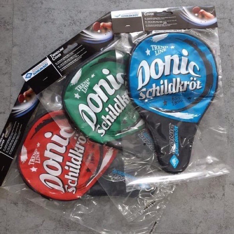 Cover Bet DONIC ORIGINAL Sarung buat BET pingpong Schildkrot Trendline Bat Tenis Meja Pingpong Ori