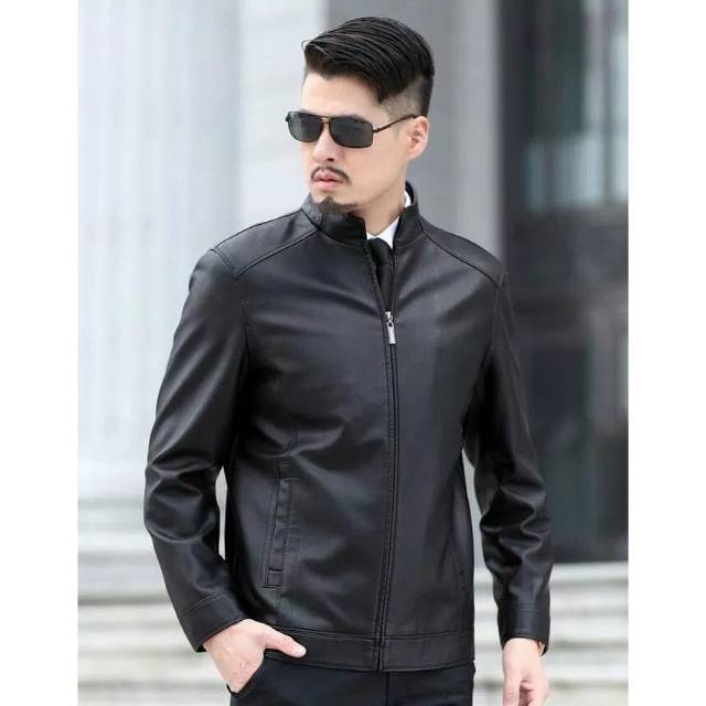 Jaket domba kulit asli JMC leather
