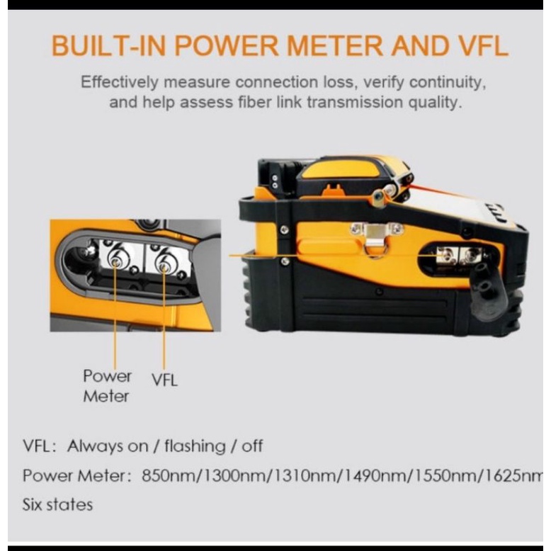 Fusion splicer Ai9 signal fire