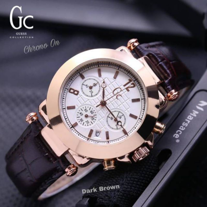 Jam tangan wanita GC strap kulit