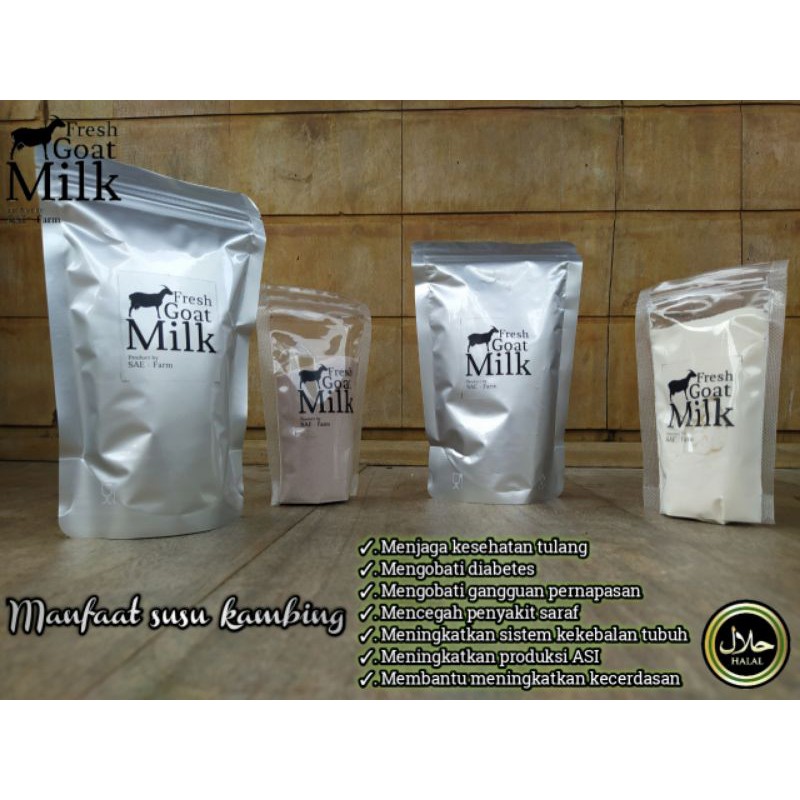 

SUSU KAMBING BUBUK FRESH GOAT MILK