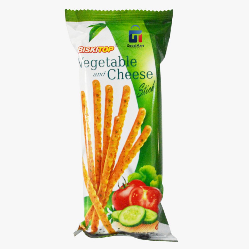 

Biskitop Vegetable Cheese Stick Biskuit Stick - 60gr