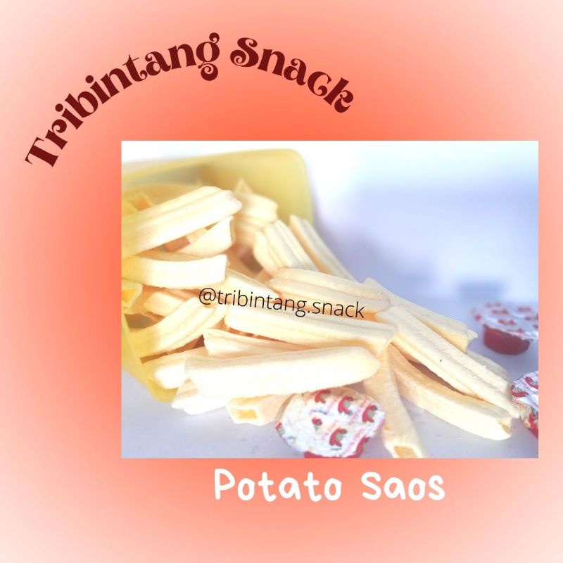 

Potato Stick Saos 250gr Tribintang Snack