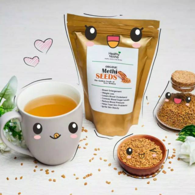 Methi Seeds Pembesar Payudara dan Pelangsing Alami