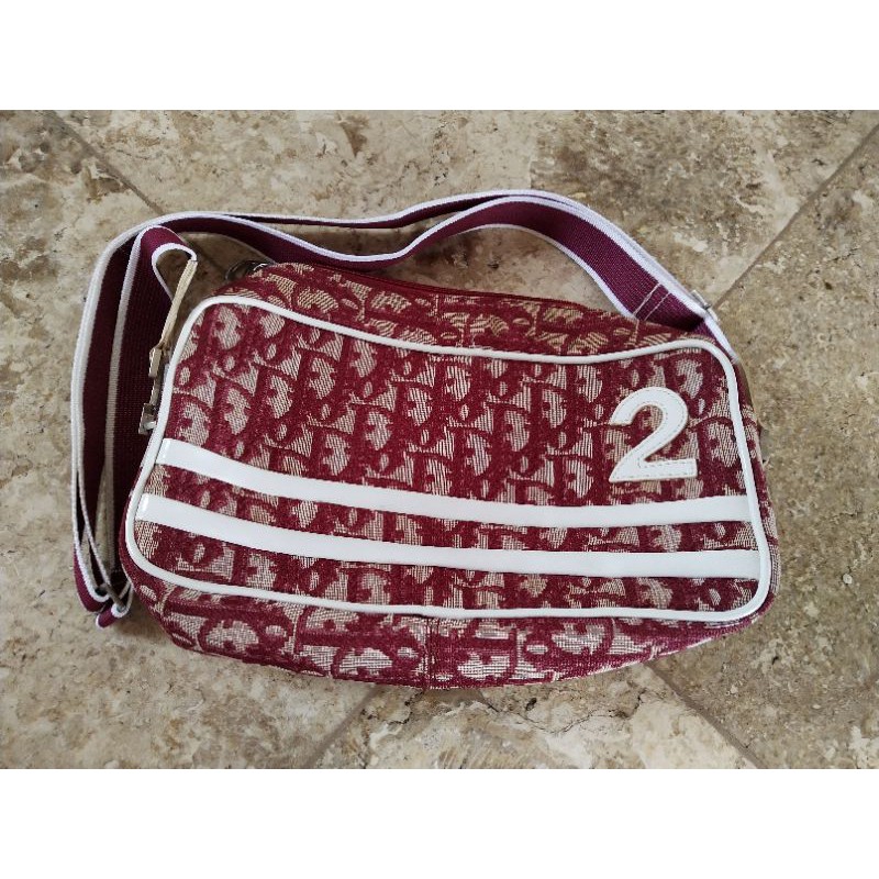 TAS HANDBAG BAG WANITA SECOND PRELOVED SHOULDER STRAP SELEMPANG CHRISTIAN DIOR BEKAS MURAH